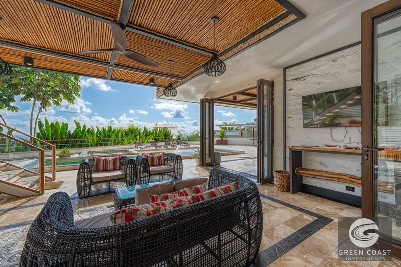 Uvita Luxury Villa with Panoramic Whale's Tail Ocean Views — view 7, Dominical, Costa Rica