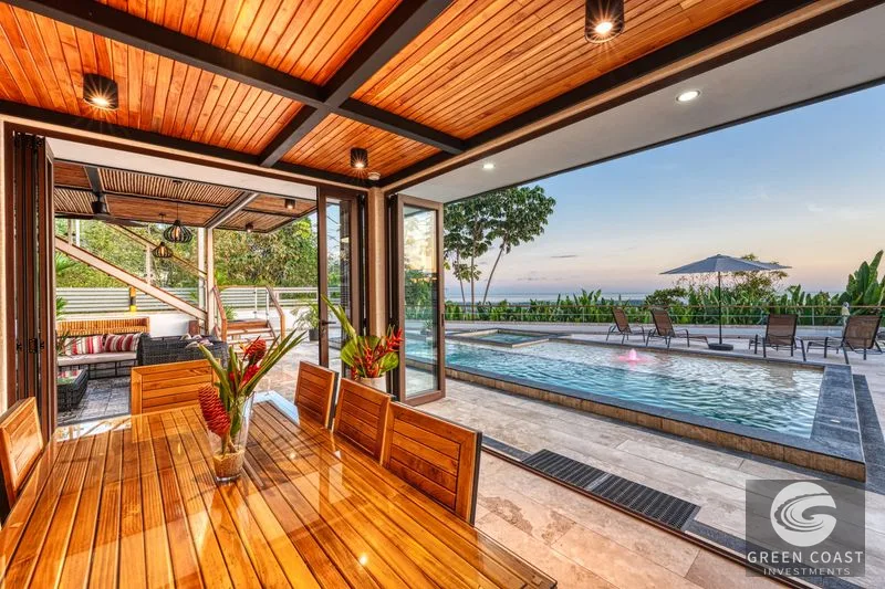Uvita Luxury Villa with Panoramic Whale's Tail Ocean Views — view 9, Dominical, Costa Rica