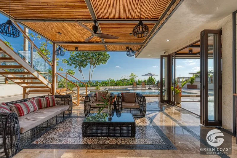 Uvita Luxury Villa with Panoramic Whale's Tail Ocean Views — view 12, Dominical, Costa Rica