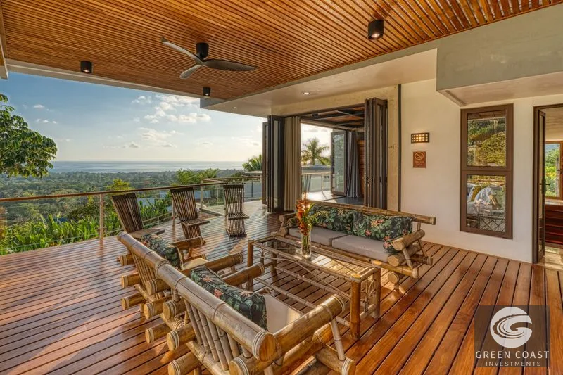 Uvita Luxury Villa with Panoramic Whale's Tail Ocean Views — view 14, Dominical, Costa Rica