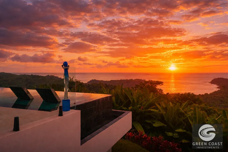 Luxury Ocean-View Jungle Estate with Pool in El Pavón, Ojochal — view 4, Ojochal, Costa Rica