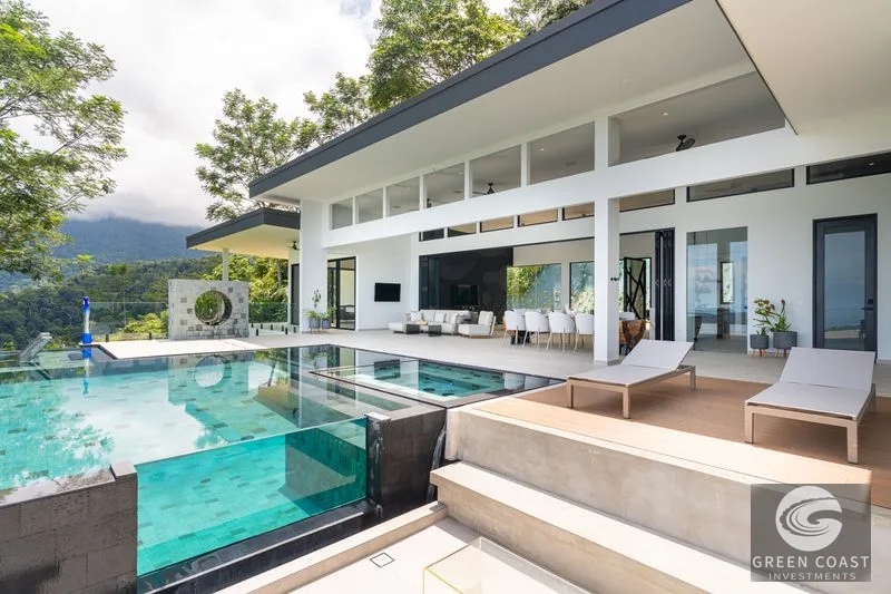 Luxury Ocean-View Jungle Estate with Pool in El Pavón, Ojochal — view 108, Ojochal, Costa Rica
