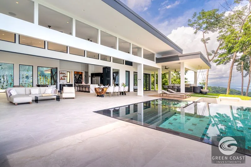 Luxury Ocean-View Jungle Estate with Pool in El Pavón, Ojochal — view 109, Ojochal, Costa Rica