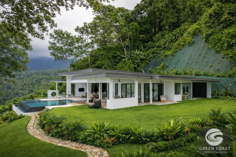Luxury Ocean-View Jungle Estate with Pool in El Pavón, Ojochal — view 120, Ojochal, Costa Rica
