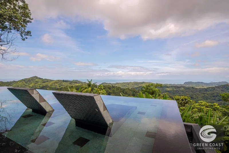 Luxury Ocean-View Jungle Estate with Pool in El Pavón, Ojochal — view 88, Ojochal, Costa Rica
