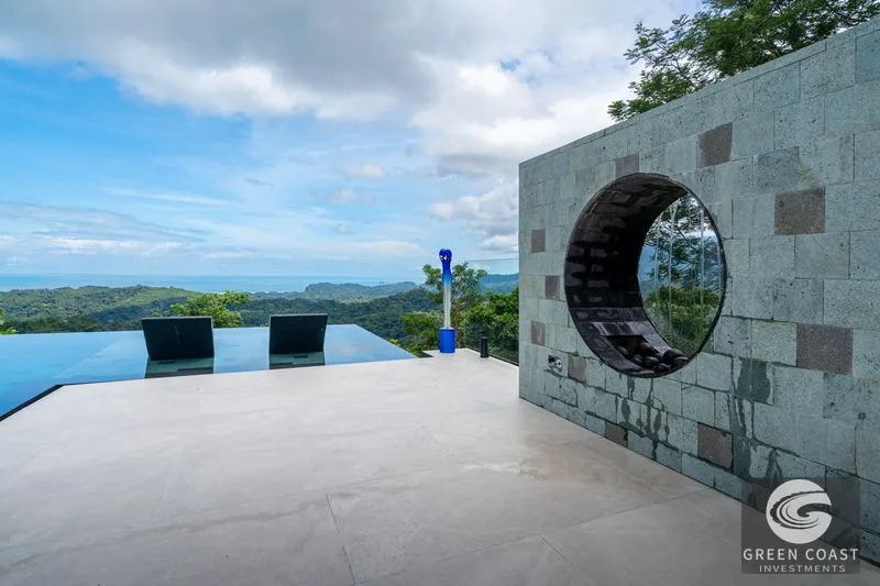 Luxury Ocean-View Jungle Estate with Pool in El Pavón, Ojochal — view 90, Ojochal, Costa Rica