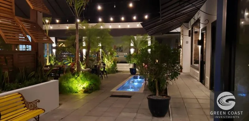 Lucrative Commercial Plaza & Boutique Hotel in Ojochal: Fully Leased with Pool — view 1, Ojochal, Costa Rica