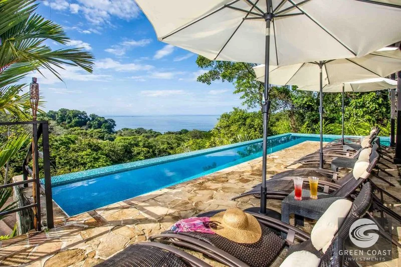 9-Villa Ocean View Eco-Hotel & Spa on 13 Acres of Lush Rainforest in Uvita — view 1, Uvita, Uvita, Costa Rica