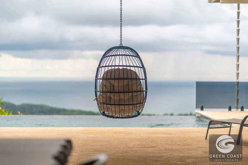 Escaleras Luxury Estate: Panoramic Ocean & Whale's Tail Views with Infinity Pool — view 2, Bahía Ballena, Osa, Costa Rica