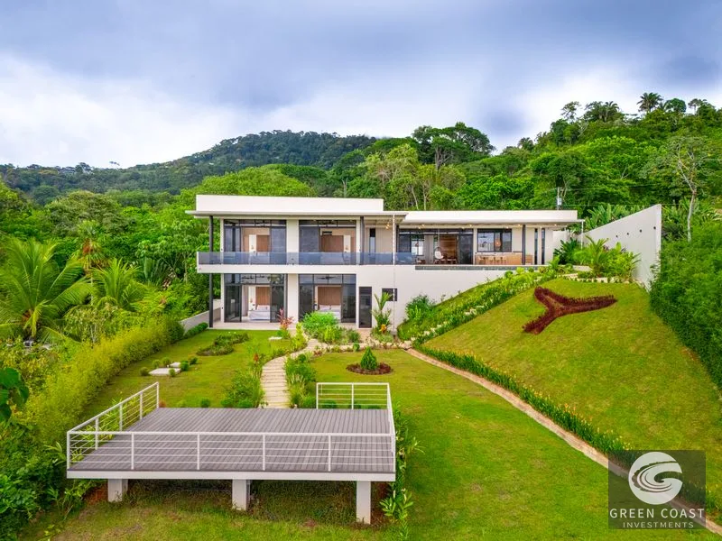 Escaleras Luxury Estate: Panoramic Ocean & Whale's Tail Views with Infinity Pool — view 3, Bahía Ballena, Osa, Costa Rica
