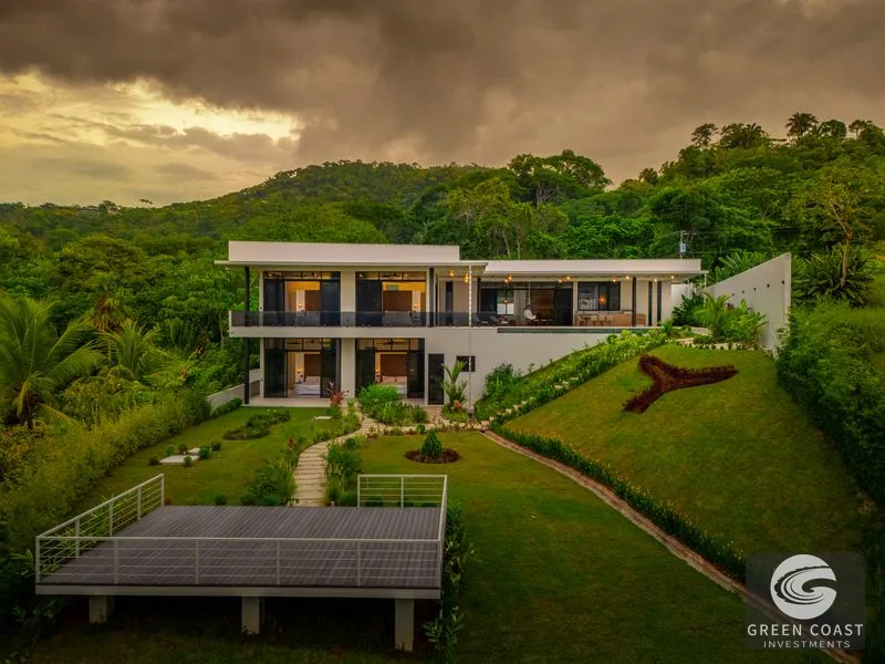 Escaleras Luxury Estate: Panoramic Ocean & Whale's Tail Views with Infinity Pool — view 6, Bahía Ballena, Osa, Costa Rica