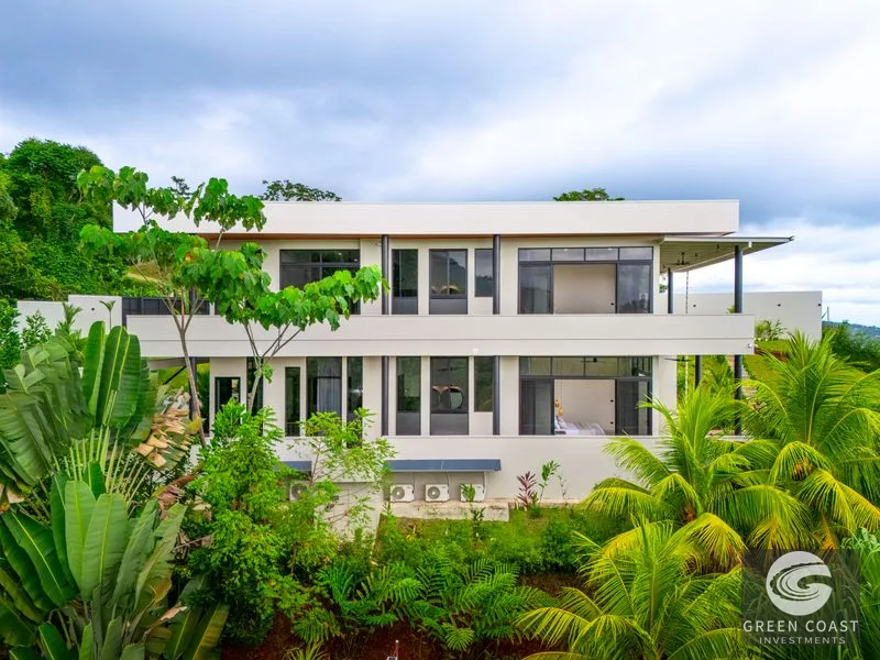 Escaleras Luxury Estate: Panoramic Ocean & Whale's Tail Views with Infinity Pool — view 8, Bahía Ballena, Osa, Costa Rica