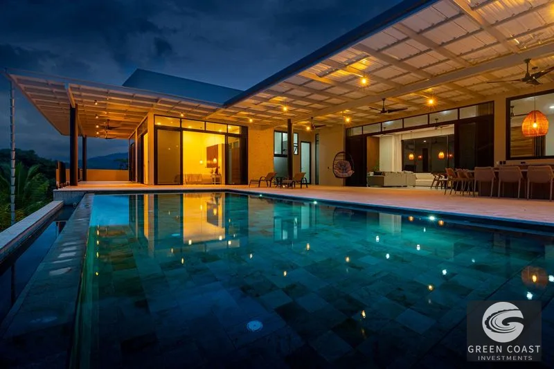 Escaleras Luxury Estate: Panoramic Ocean & Whale's Tail Views with Infinity Pool — view 11, Bahía Ballena, Osa, Costa Rica