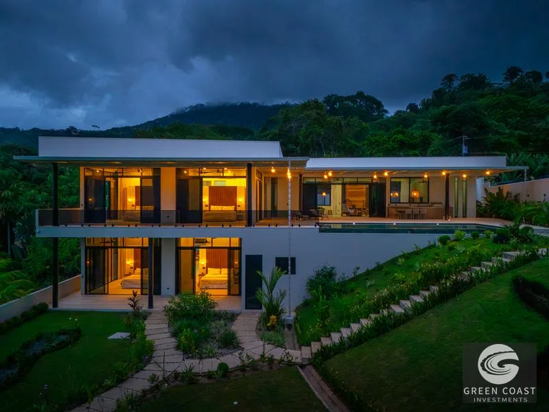Escaleras Luxury Estate: Panoramic Ocean & Whale's Tail Views with Infinity Pool — view 43, Bahía Ballena, Osa, Costa Rica