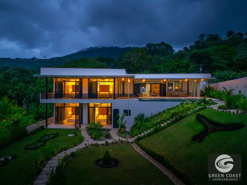 Escaleras Luxury Estate: Panoramic Ocean & Whale's Tail Views with Infinity Pool — view 44, Bahía Ballena, Osa, Costa Rica