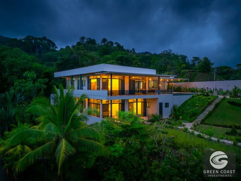 Escaleras Luxury Estate: Panoramic Ocean & Whale's Tail Views with Infinity Pool — view 46, Bahía Ballena, Osa, Costa Rica