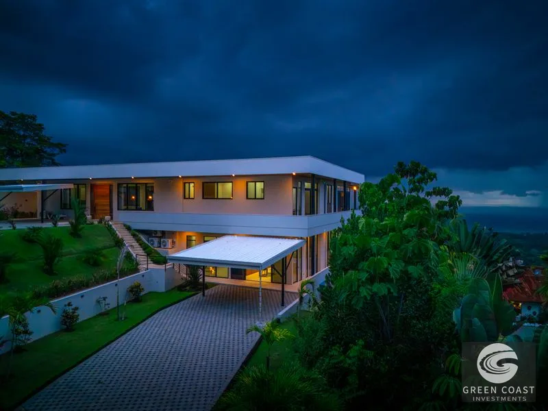 Escaleras Luxury Estate: Panoramic Ocean & Whale's Tail Views with Infinity Pool — view 49, Bahía Ballena, Osa, Costa Rica