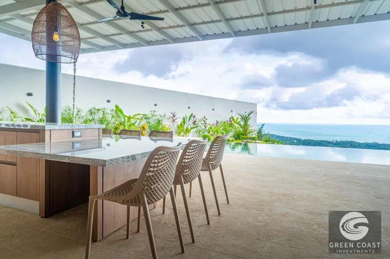 Escaleras Luxury Estate: Panoramic Ocean & Whale's Tail Views with Infinity Pool — view 63, Bahía Ballena, Osa, Costa Rica