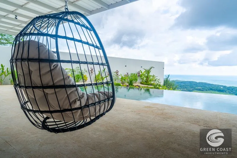 Escaleras Luxury Estate: Panoramic Ocean & Whale's Tail Views with Infinity Pool — view 64, Bahía Ballena, Osa, Costa Rica