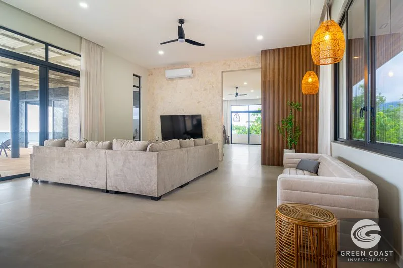Escaleras Luxury Estate: Panoramic Ocean & Whale's Tail Views with Infinity Pool — view 95, Bahía Ballena, Osa, Costa Rica