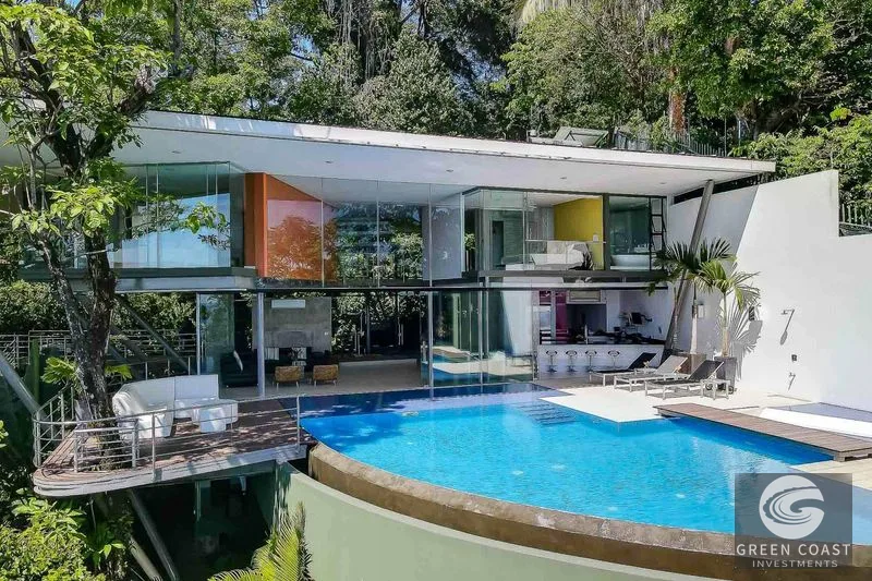 6-BR Victor Cañas Ocean-View Masterpiece in Manuel Antonio with Private Funicular & Infinity Pool — view 3, Manuel Antonio, Costa Rica