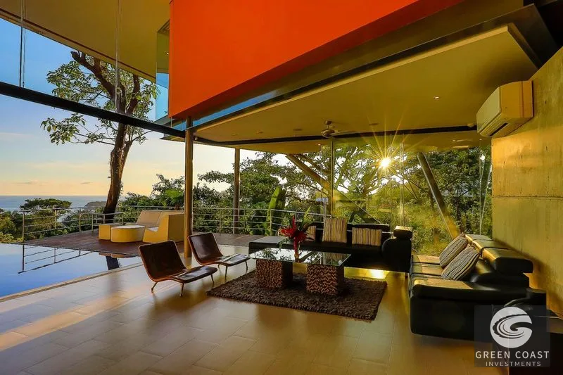 6-BR Victor Cañas Ocean-View Masterpiece in Manuel Antonio with Private Funicular & Infinity Pool — view 6, Manuel Antonio, Costa Rica