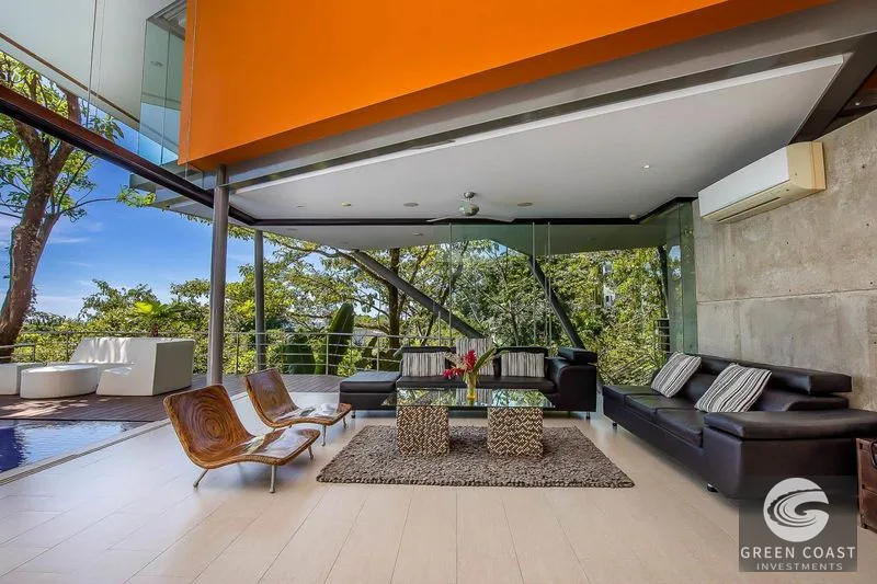 6-BR Victor Cañas Ocean-View Masterpiece in Manuel Antonio with Private Funicular & Infinity Pool — view 11, Manuel Antonio, Costa Rica