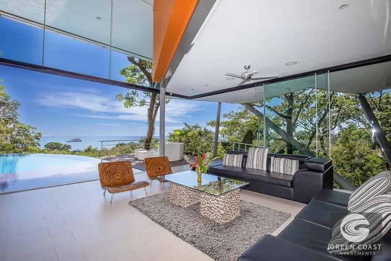 6-BR Victor Cañas Ocean-View Masterpiece in Manuel Antonio with Private Funicular & Infinity Pool — view 15, Manuel Antonio, Costa Rica