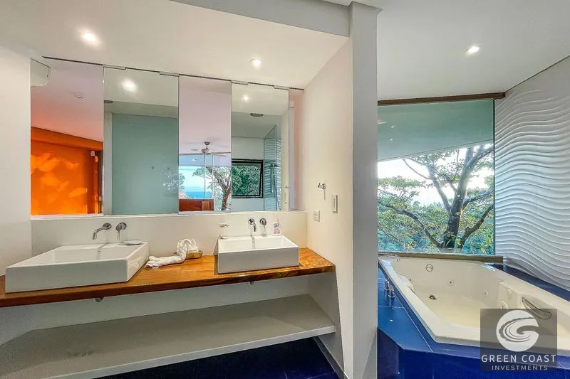 6-BR Victor Cañas Ocean-View Masterpiece in Manuel Antonio with Private Funicular & Infinity Pool — view 50, Manuel Antonio, Costa Rica