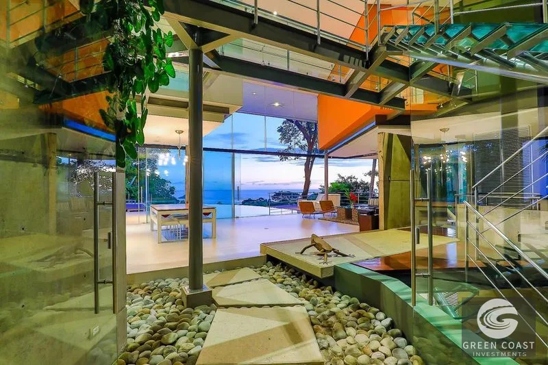 6-BR Victor Cañas Ocean-View Masterpiece in Manuel Antonio with Private Funicular & Infinity Pool — view 57, Manuel Antonio, Costa Rica