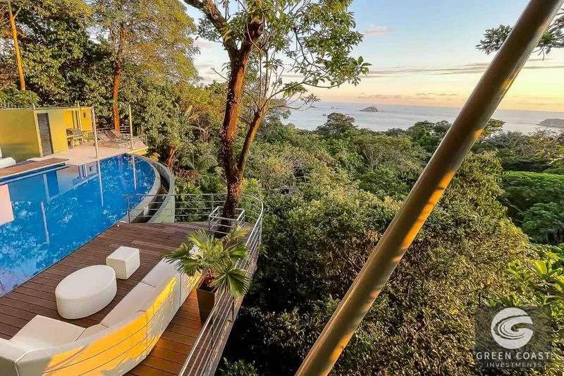 6-BR Victor Cañas Ocean-View Masterpiece in Manuel Antonio with Private Funicular & Infinity Pool — view 58, Manuel Antonio, Costa Rica