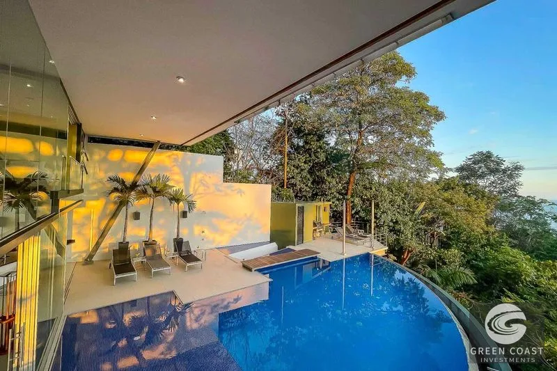 6-BR Victor Cañas Ocean-View Masterpiece in Manuel Antonio with Private Funicular & Infinity Pool — view 67, Manuel Antonio, Costa Rica
