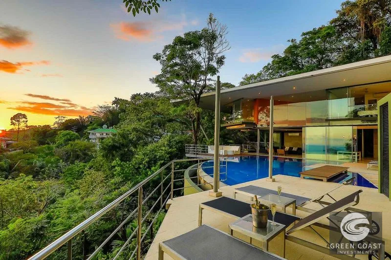 6-BR Victor Cañas Ocean-View Masterpiece in Manuel Antonio with Private Funicular & Infinity Pool — view 77, Manuel Antonio, Costa Rica