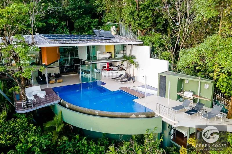 6-BR Victor Cañas Ocean-View Masterpiece in Manuel Antonio with Private Funicular & Infinity Pool — view 79, Manuel Antonio, Costa Rica