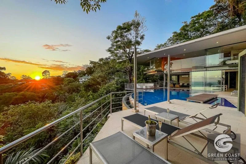6-BR Victor Cañas Ocean-View Masterpiece in Manuel Antonio with Private Funicular & Infinity Pool — view 89, Manuel Antonio, Costa Rica