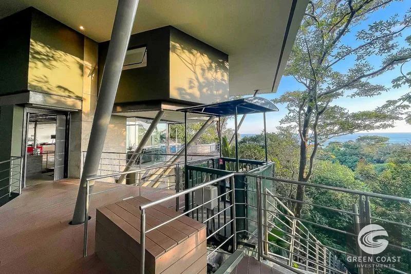 6-BR Victor Cañas Ocean-View Masterpiece in Manuel Antonio with Private Funicular & Infinity Pool — view 90, Manuel Antonio, Costa Rica