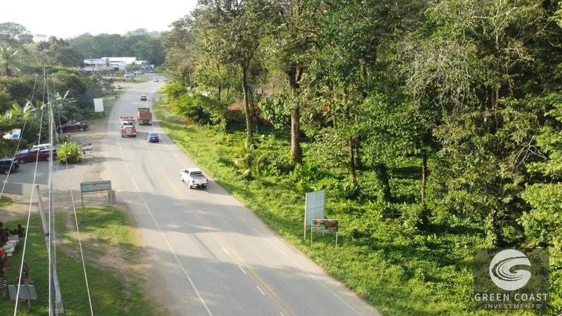 Prime 5.9-Acre Commercial Development Land in Downtown Uvita with Costanera Highway Frontage — view 1, Dominical, Costa Rica