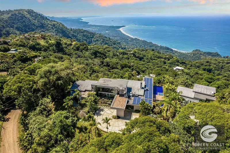4-Bed Luxury Estate with Ocean Views & Tropical Gardens in Dominical — view 2, Dominical, Costa Rica