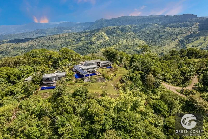 4-Bed Luxury Estate with Ocean Views & Tropical Gardens in Dominical — view 3, Dominical, Costa Rica