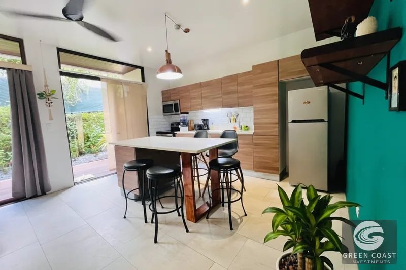 Furnished 2BR Ground-Floor Condo in Jacó with Private Terrace & Mountain Views — view 1, Jacó, Garabito, Costa Rica