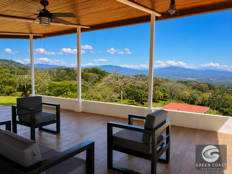 Atenas Estate Lot with Guest Casita, Pool & Panoramic Central Valley Views — view 6, Atenas, Costa Rica