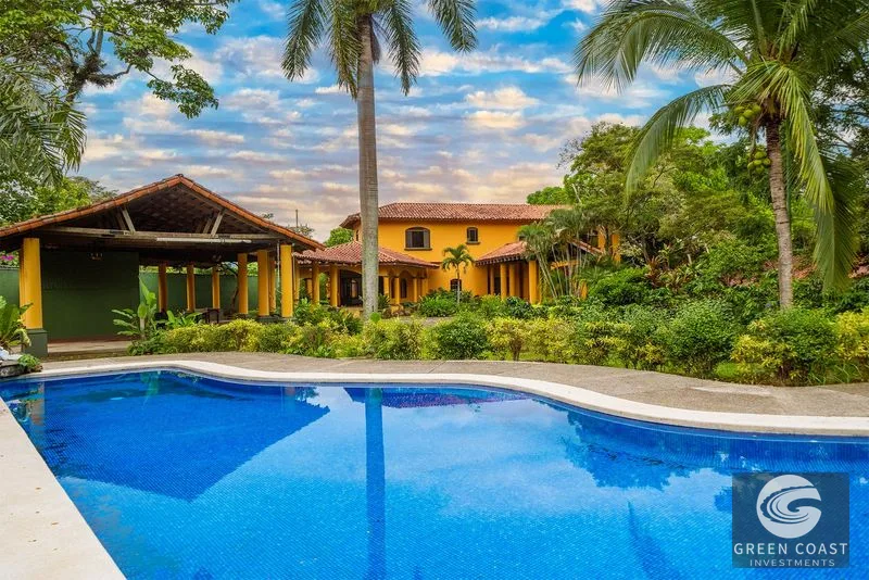 Historic 8-BR Luxury Hacienda in Atenas | Grand Tropical Estate with Pool — view 1, Atenas, Costa Rica