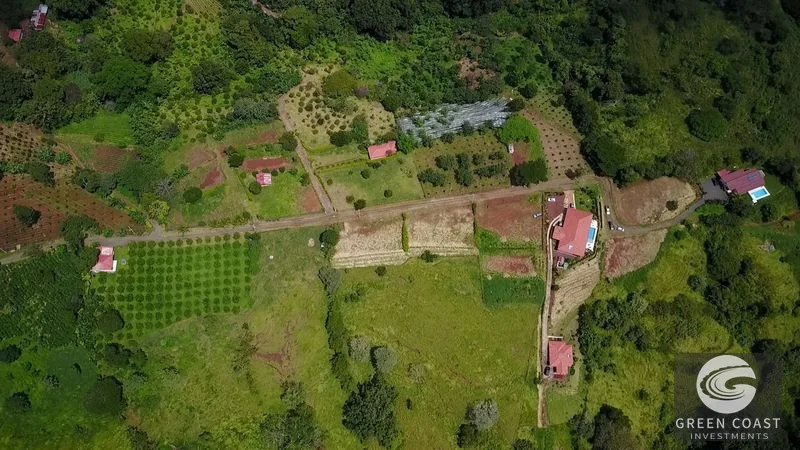 Atenas Panoramic Valley View Lot | Ready-to-Build 5,000m² Estate in Morazán — view 2, Morazán, Atenas, Costa Rica