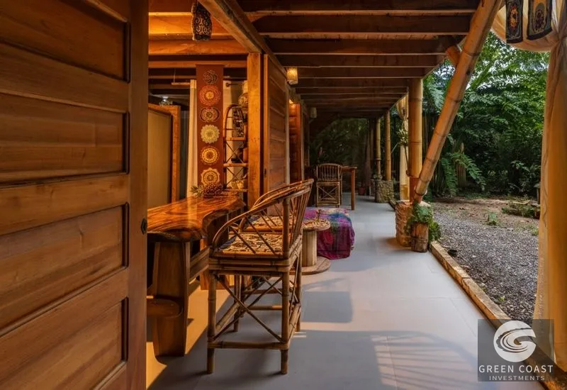 Eco-Organic 4BR Uvita Retreat: Sustainable Bamboo & Adobe Design Near Whale's Tail — view 45, Bahía Ballena, Osa, Costa Rica