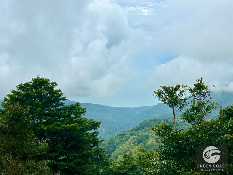 Ocean-View Cabin on 1.5 Acres with Extra Building Site in San Luis de Morete — view 1, San Isidro, Perez Zeledon, Costa Rica