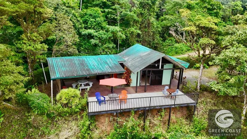 Ocean-View Cabin on 1.5 Acres with Extra Building Site in San Luis de Morete — view 3, San Isidro, Perez Zeledon, Costa Rica
