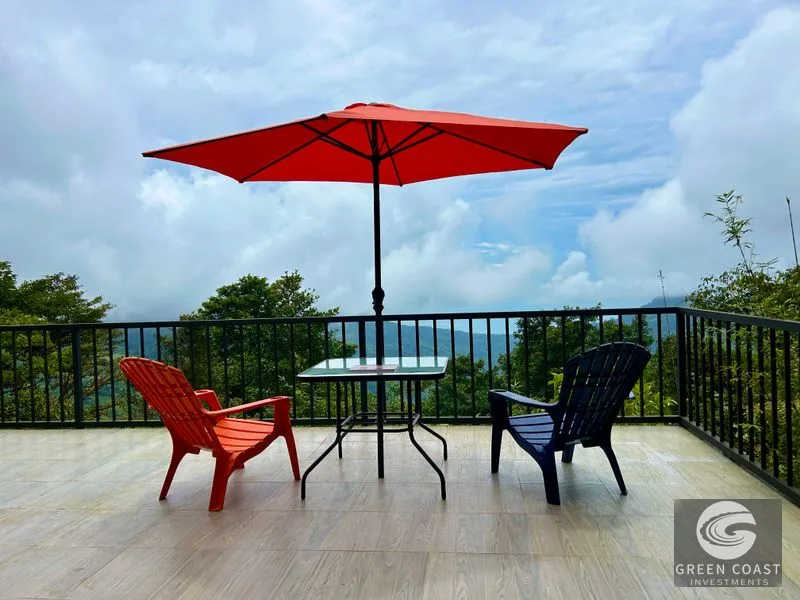 Ocean-View Cabin on 1.5 Acres with Extra Building Site in San Luis de Morete — view 5, San Isidro, Perez Zeledon, Costa Rica
