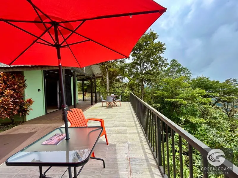 Ocean-View Cabin on 1.5 Acres with Extra Building Site in San Luis de Morete — view 9, San Isidro, Perez Zeledon, Costa Rica