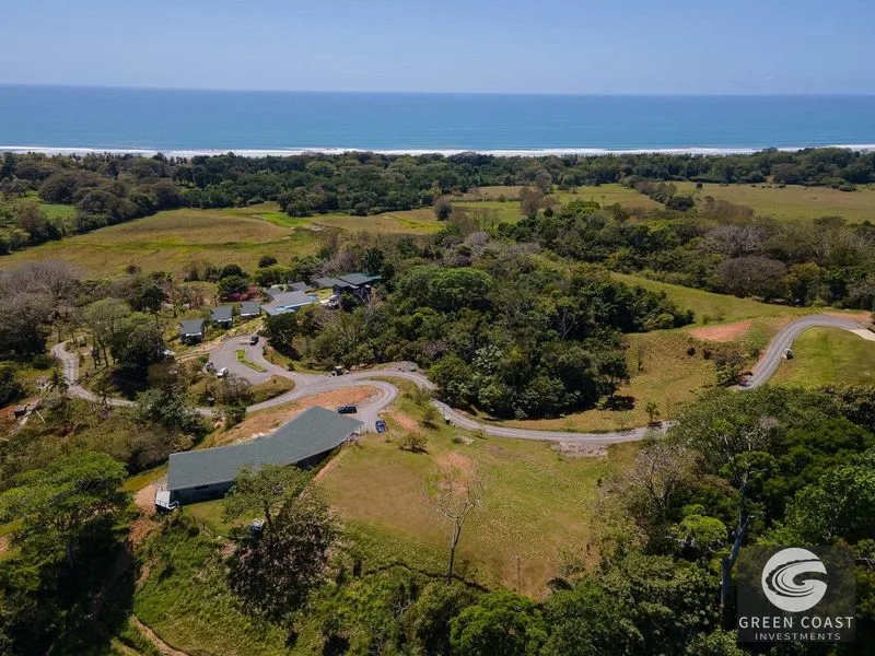 Esterillos Oceanfront 1.2-Acre Lot: Panoramic Pacific Views in Dos Colinas — view 1, Esterillos, Parrita, Costa Rica