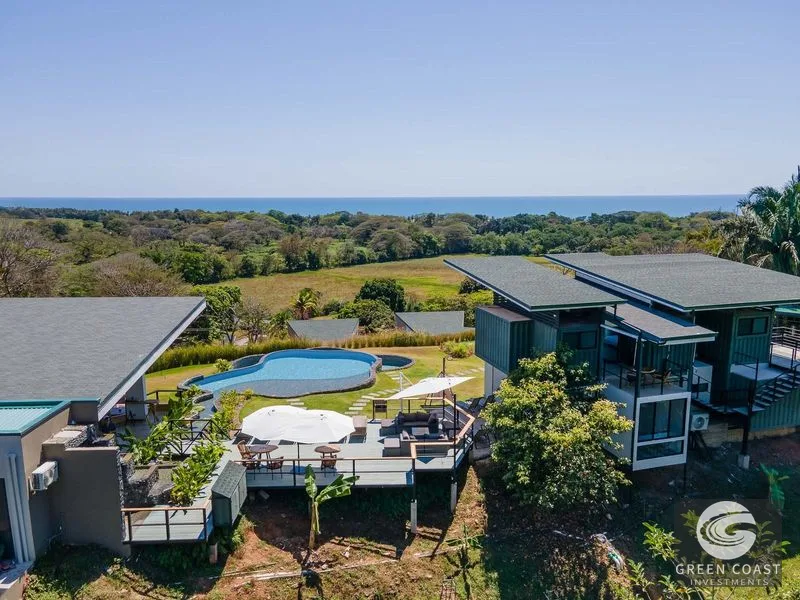 Esterillos Oceanfront 1.2-Acre Lot: Panoramic Pacific Views in Dos Colinas — view 6, Esterillos, Parrita, Costa Rica